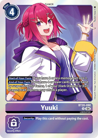 Yuuki [BT20-090] [Release Special Booster 2.0]