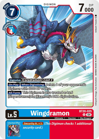 Wingdramon [BT20-025] [Release Special Booster 2.0]