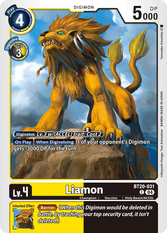 Liamon [BT20-031] [Release Special Booster 2.0]