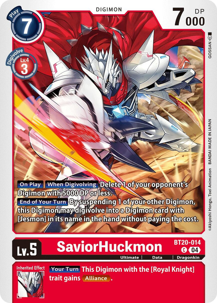 SaviorHuckmon [BT20-014] [Release Special Booster 2.0]