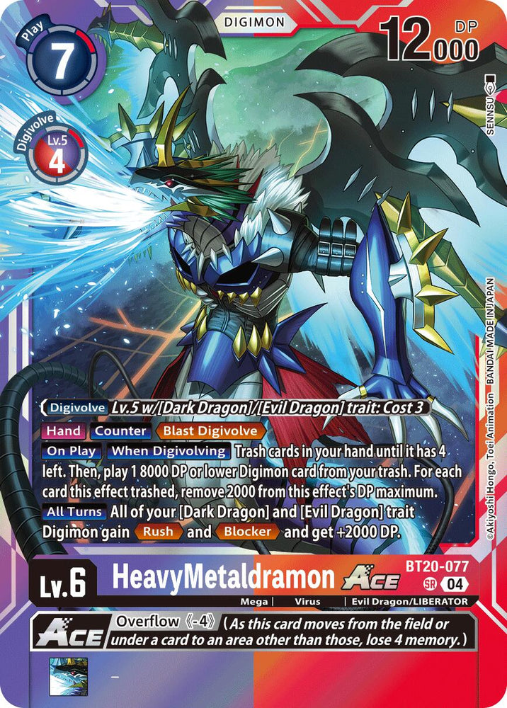 HeavyMetaldramon ACE [BT20-077] [Release Special Booster 2.0]