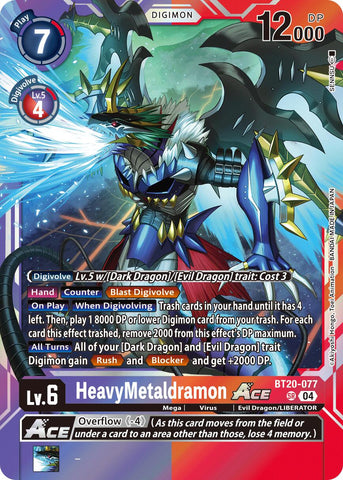 HeavyMetaldramon ACE [BT20-077] [Release Special Booster 2.0]