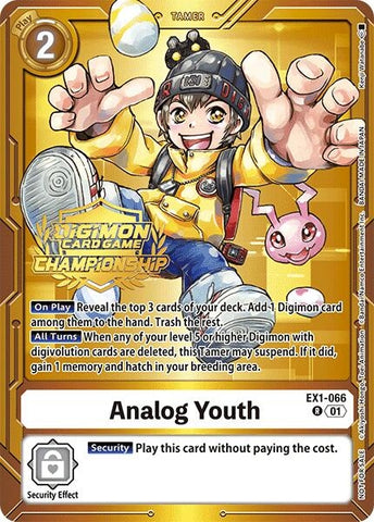 Analog Youth (Championship 2024 Tamers Pack)