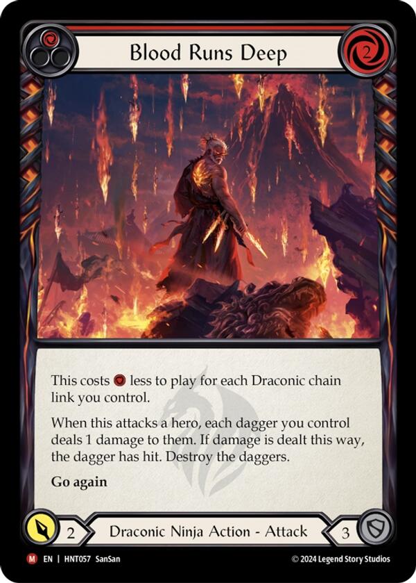 Blood Runs Deep [HNT057] (The Hunted) Rainbow Foil