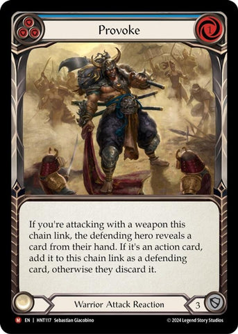 Image for Provoke (HNT117) (The Hunted) - Flesh and Blood TCG