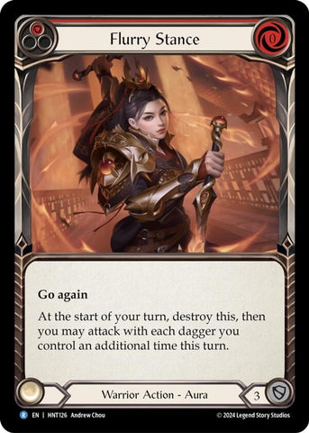 Image for Flurry Stance (HNT126) (The Hunted) - Flesh and Blood TCG