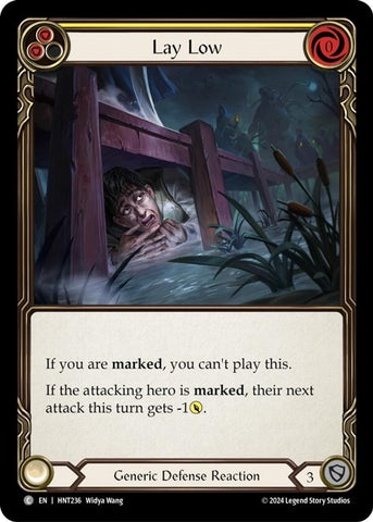Image for Lay Low (HNT236) (The Hunted) - Flesh and Blood TCG