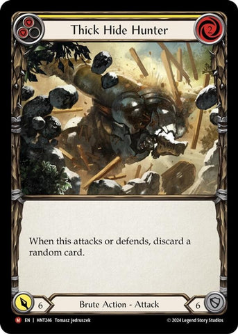 Image for Thick Hide Hunter (HNT246) (The Hunted) - Flesh and Blood TCG