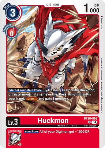 Huckmon [BT20-008] [Release Special Booster 2.0]