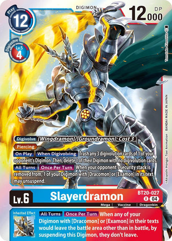 Slayerdramon [BT20-027] [Release Special Booster 2.0]