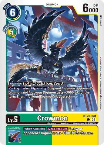 Crowmon [BT20-041] [Release Special Booster 2.0]