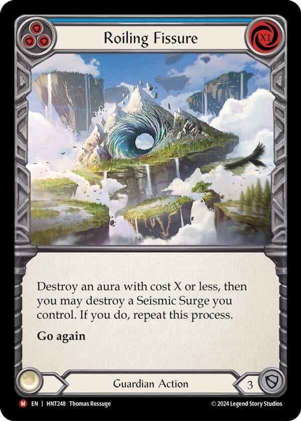 Image for Roiling Fissure (HNT248) (The Hunted) - Flesh and Blood TCG