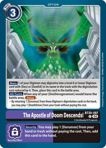 The Apostle of Doom Descends! [BT20-097] [Release Special Booster 2.0]