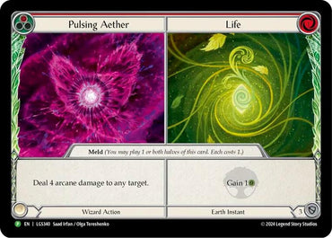 Pulsing Aether // Life [LGS340] (Promo) Cold Foil