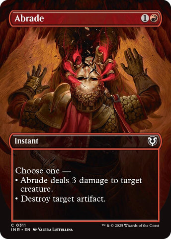 Abrade (Borderless) [Innistrad Remastered]