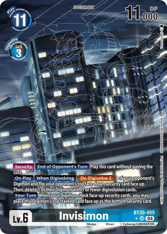 Invisimon [BT20-055] (Alternate Art) [Release Special Booster 2.0]