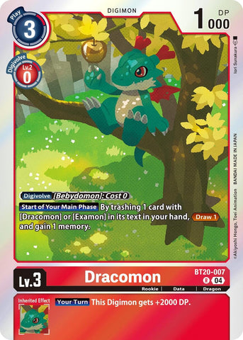 Dracomon [BT20-007] [Release Special Booster 2.0]
