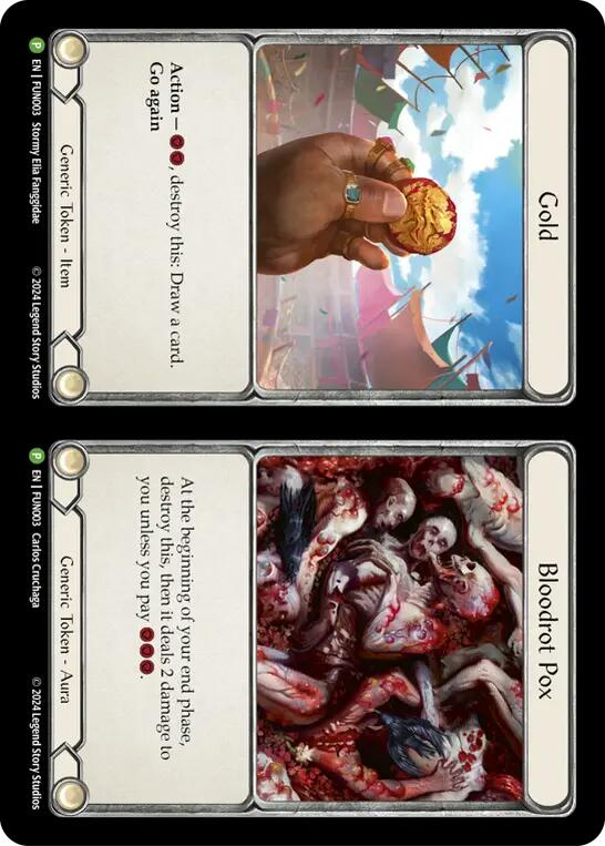 Cracker Bauble // Gold and Bloodrot Pox [LGS360-FUN003] [Promo]