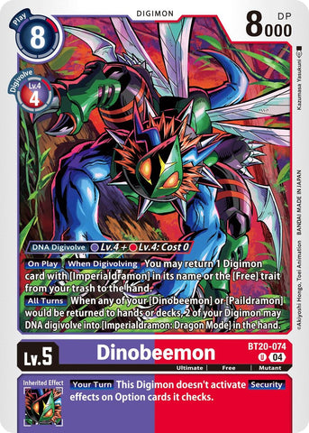 Dinobeemon [BT20-074] [Release Special Booster 2.0]