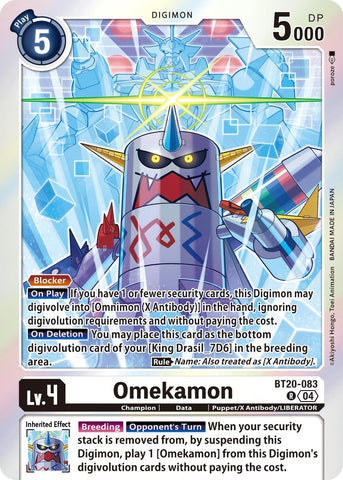 Omekamon [BT20-083] [Release Special Booster 2.0]