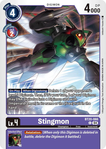 Stingmon [BT20-066] [Release Special Booster 2.0]