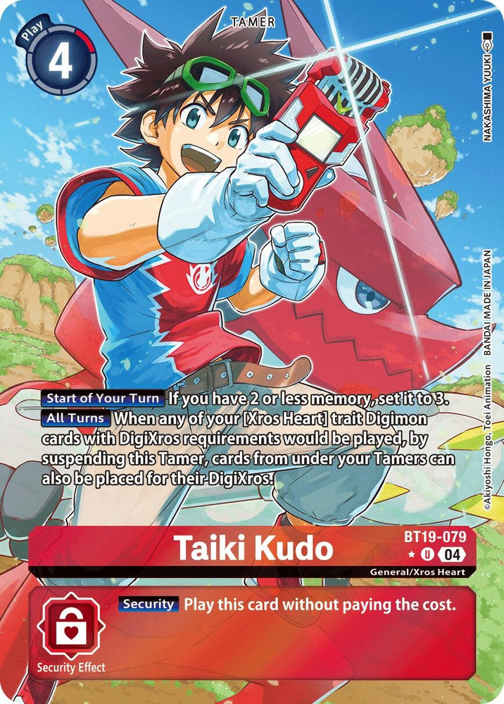 Taiki Kudo [BT19-079] (Alternate Art) [Release Special Booster 2.0]