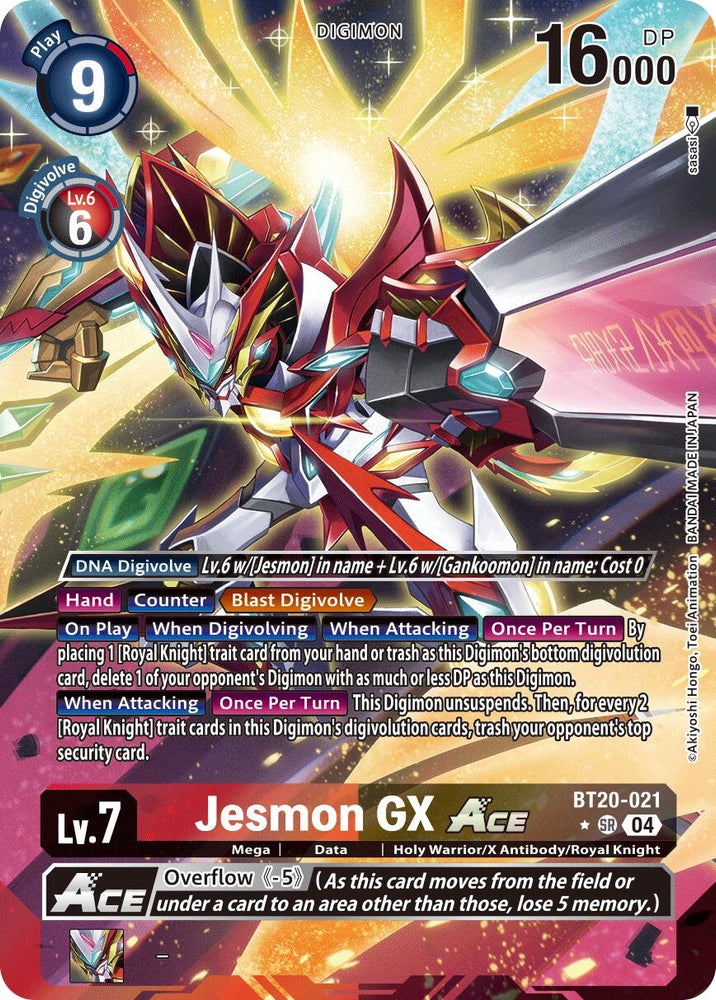 Jesmon GX ACE [BT20-021] (Alternate Art) [Release Special Booster 2.0]