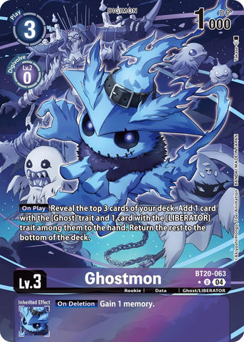 Ghostmon [BT20-063] (Alternate Art) [Release Special Booster 2.0]