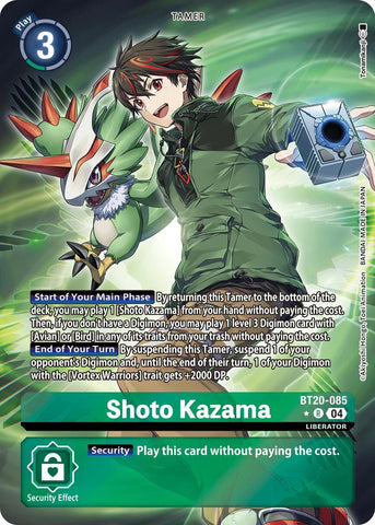 Shoto Kazama [BT20-085] (Alternate Art) [Release Special Booster 2.0]