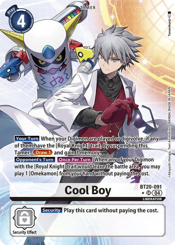 Cool Boy [BT20-091] (Alternate Art) [Release Special Booster 2.0]