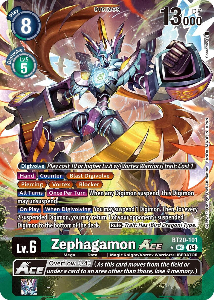 Zephagamon ACE [BT20-101] (Alternate Art) [Release Special Booster 2.0]