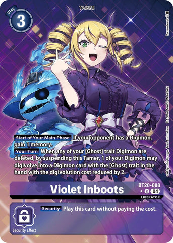 Violet Inboots [BT20-088] - BT20-088 (Alternate Art) [Release Special Booster 2.0]
