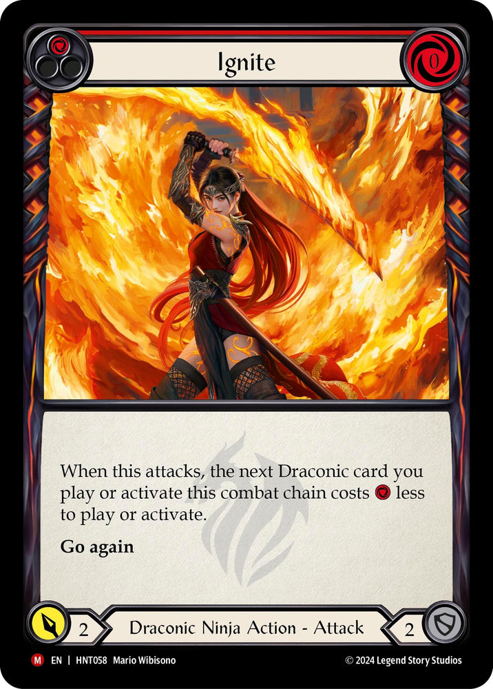 Image for Ignite (HNT058) (The Hunted) - Flesh and Blood TCG