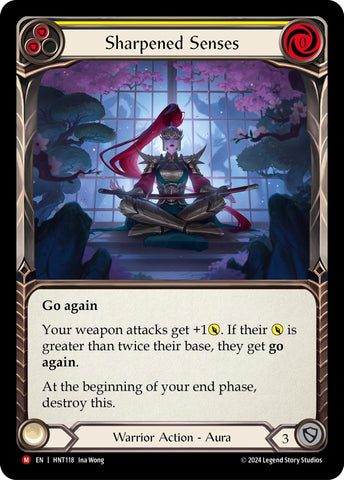 Image for Sharpened Senses (HNT118) (The Hunted) - Flesh and Blood TCG