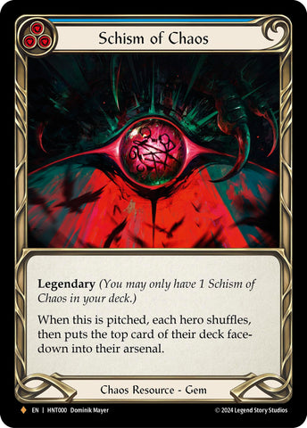 Image for Schism of Chaos (HNT000) (The Hunted) - Flesh and Blood TCG