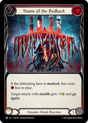 Stains of the Redback (Red) (HNT023) [The Hunted]