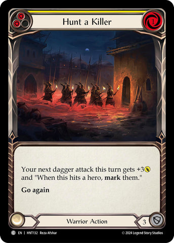 Image for Hunt a Killer (Yellow) (HNT132) (The Hunted) - Flesh and Blood TCG