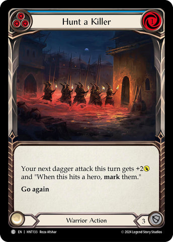 Image for Hunt a Killer (Blue) (HNT133) (The Hunted) - Flesh and Blood TCG