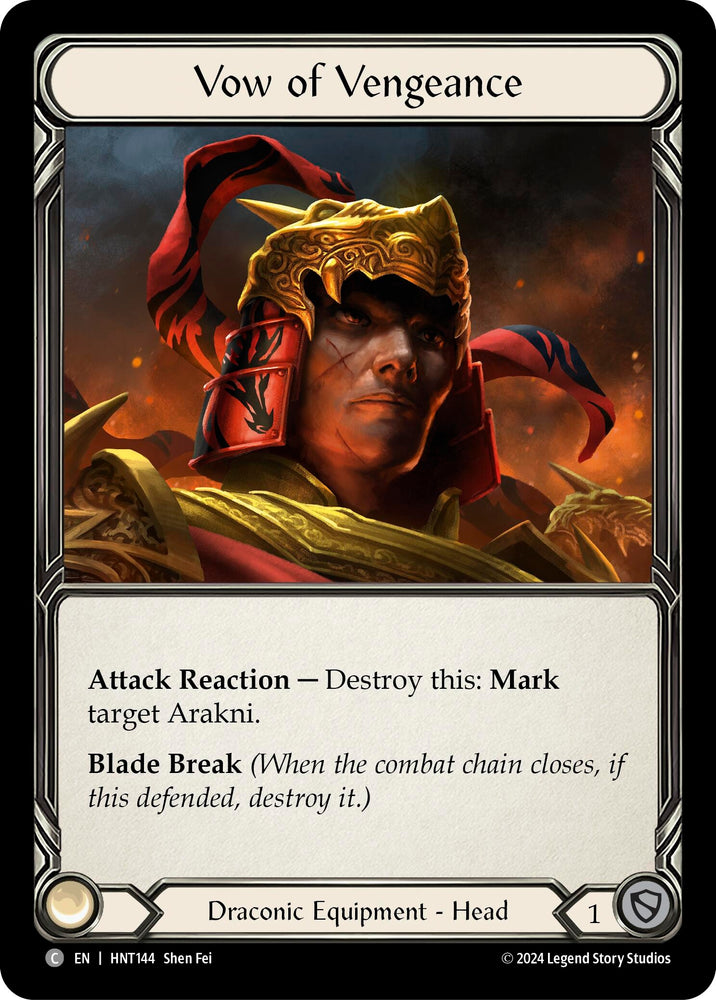 Image for Vow of Vengeance (HNT144) (The Hunted) - Flesh and Blood TCG