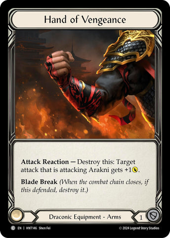 Image for Hand of Vengeance (HNT146) (The Hunted) - Flesh and Blood TCG