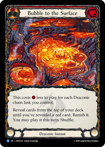 Image for Bubble to the Surface (Red) (HNT154) (The Hunted) - Flesh and Blood TCG