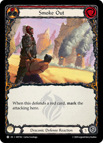 Image for Smoke Out (Red) (HNT162) (The Hunted) - Flesh and Blood TCG