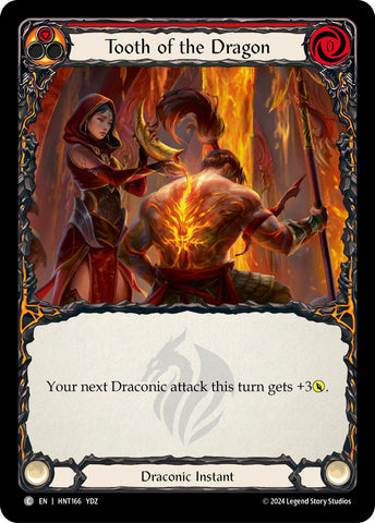 Image for Tooth of the Dragon (Red) (HNT166) (The Hunted) - Flesh and Blood TCG