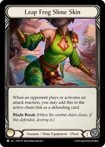 Image for Leap Frog Slime Skin (HNT170) (The Hunted) - Flesh and Blood TCG