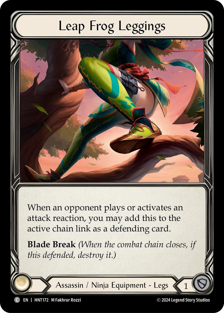 Image for Leap Frog Leggings (HNT172) (The Hunted) - Flesh and Blood TCG