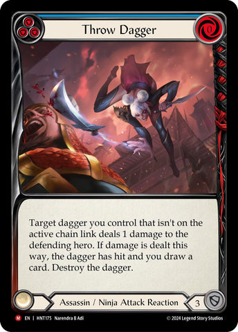 Image for Throw Dagger (HNT175) (The Hunted) - Flesh and Blood TCG
