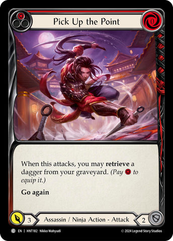 Pick Up the Point (Red) (HNT182) [The Hunted]