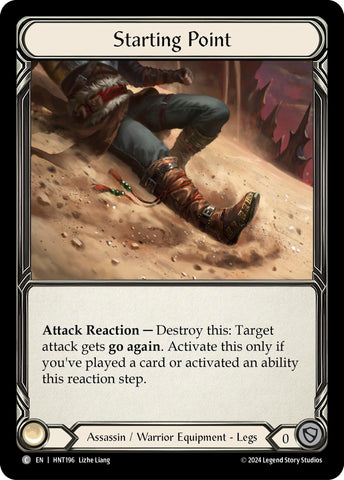 Image for Starting Point (HNT196) (The Hunted) - Flesh and Blood TCG