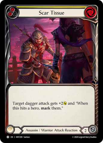 Image for Scar Tissue (Yellow) (HNT209) (The Hunted) - Flesh and Blood TCG