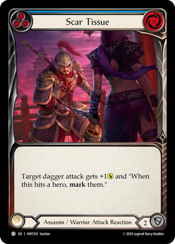 Image for Scar Tissue (Blue) (HNT210) (The Hunted) - Flesh and Blood TCG
